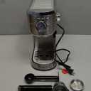 CASABREWS CM5418 Espresso Machine 20 Bar, Compact Espresso Maker with Steam Milk Frother, Stainless Steel Coffee Machine with 34oz Removable Water Tank for Cappuccino, Gift for Women or Men, Silver