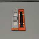 Bandletic Magnetic Silicone Watchband Compatible with Apple Watch Band 44mm 45mm 46mm 49mm 42mm 41mm 40mm 38mm Men Women, Strong Magnet Sport Strap for iWatch Series 11 10 9 8 7 6 5 4 Ultra SE 3 2 1 (Black/Crimson)