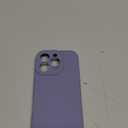 Vooii Compatible with iPhone 16 Pro Case, Liquid Silicone Upgrade [Camera Protection] [Soft Anti-Scratch Microfiber Lining] Shockproof Phone Case for iPhone 16 Pro 6.3 inch - Lavender Grey