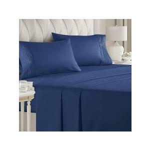 CGK LINENS Microfiber 4 PIECE FULL SHEET SET