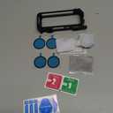 Aluminum Frame Cage Sticky Lens Guard Set Screen Protector for Insta360 X3 X 3 Accessories Kit Anti-Scratch Metal case Housing Shell Tempered Glass Protective Film Cover