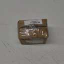 20 Pack Fence Mounting Brackets for 1x1" Square Rails, Carbon Steel Fence Panel Internal Connector with Screws, Black