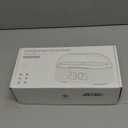 COLSUR Bluetooth Speaker Alarm Clock with Wireless Charger, FM Radio, Adjustable LED Night Light, 6 in 1 Bedroom Portable Speaker 2500mAh, Phone Stand for Bedside, Home, Office, Gift (Blue)