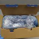 Bedsure Heated Blanket Throw Blanket - Fast Heating Electric Blanket, Soft Flannel Heated Throw with 4 Time Settings, 6 Heating Settings, Warm Gifts for Grandma (50x60 Inches, Blue)