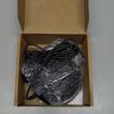 Plug & Play USB Computer Microphone, Flexible Gooseneck Desk Microphone for Podcasting, Streaming, Conference, Noise Canceling Microphone with Mute Button LED for PC/Mac