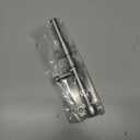 Alise 8 Inch SUS304 Stainless Steel Gate Latch, Padlock-Style Slide Bolt Latch,Thickened Heavy Door Latch Lock, Barrel Bolt Latch for Outdoor Fence, Window,Shed Door Brushed Finish MCX7008-LS