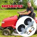 2 x 2 Pack 918-04197B Spindle Assembly with 954-04062 Belt Replace 918-04197A, 618-04197, 918-0427C, 618-0427C, 618-0324A, 618-0427A, 918-0427A, 618-0427D for Cub Cadet RZT 42 Lawn Tractors