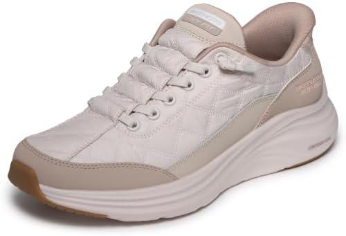 Skechers Women's Contour Foam Cozy Fit | Slip-Ins, Contour Foam; lightweight midsole adapts to your foot's unique shape, Air-Cooled Memory Foam, Machine washable (Size 8)