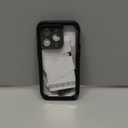 ANTSHARE for iPhone 14 Pro Case, with [Built-in Privacy Screen Protector] [IP 68 Waterproof], Anti-Peeping Adsorption Full Body Double Protective Case for iPhone 14 Pro, Black