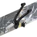 Motorcycle Rear Foot Pegs Passenger FootRests Footpegs Fit For Rebel CMX300 CMX500 2017-2024 Black