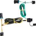Oyviny Custom 4 Way Trailer Wiring Harness 55540 for 2003-2023 Chevy Express/GMC Savana 1500, 2500, 3500, 4 Way Trailer Light Wiring Kit Express Trailer Harness