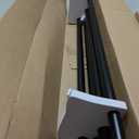 1 Inch Double Curtain Rods 72 to 144 Inches (6 to 12 ft), USFOOK Black Drapery Rods for Windows 69 to 140 Inches, Telescoping Dual Curtain Rod with Woven Leaf Finials