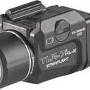Streamlight 69458 TLR-7 HL-X USB 1000-Lumen 22000-Candela Rechargeable Rail Mounted Weapon Light with Interchangeable High & Low Switches and Key Kit, Black
