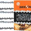 3 Pack 18 Inch Chainsaw Chain .325" Pitch .063" Gauge 68 Drive Links Fits Stihl (PRE 2023 .063" Gauge) 025, MS250, MS251, 3005 008 4717-36390050068