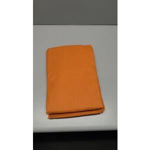 H.VERSAILTEX 100% Blackout Curtains for Bedroom Thermal Insulated Linen Textured Curtains Heat and Full Light Blocking Drapes Living Room Curtains 2 Panel Sets, Orange, 52x63 Inch