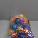 Playz Soft Plastic Mini Ball Pit Balls 50 Count - w/ 8 Vibrant Colors - Crush Proof, No Sharp Edges, Non Toxic, Phthalate & BPA Free for Baby Toddler Ball Pit, Play Tents & Tunnels Indoor & Outdoor