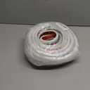 Edge Trim-Rubber U Channel Length with self-Adhesive Design for car Doors, Table Corners, etc (19.7FEET, White)