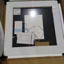 LOAAO 30"X30" LED Mirror for Bathroom, Lighted Bathroom Mirror with Lights, Anti-Fog, Dimmable, Memory Function, Clear Reflection