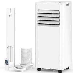Portable Air Conditioners 8000 BTUs, Portable AC unit Cools Up to 350 sq.ft,3-in-1 Free Standing Cooling AC Unit with Fan & Dehumidifier, Portable AC with Remote Control,24H Timer