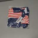 Ayalinggo 4th Fourth of July Baby Girl Outfit Toddler USA American Flag Romper Overalls Jumpsuit Independence Day Clothes, 2-3Y