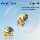 CHURYUML 9 Year Sobriety Coin | Original Hope or Storm Sober Chip | Non-Religious AA Coins Recovery Affirmation Medallions Sobriety Gifts for Anniversary Month & Year for Men & Women in Recovery