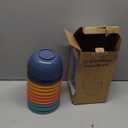 12 Pcs Unbreakable Cereal Bowls Set, 26 Oz Wheat Straw Bowls Set, Microwave & Dishwasher Safe Bowls for Kitchen, Reusable Plastic Bowls for Soup, Salad and Snack, BPA Free, Multicolor (4-Dark multicolor)