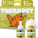 TheraPet MD 60-Day Dog Calming Diffuser Kit - Dog Pheromone Diffuser for Stress, Destructive Behavior, Pee Accidents, Separation Anxiety, Barking, Aggression & Chewing - 60-Day Refills Included (1 Pack)