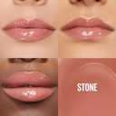 Maybelline Lifter Gloss, Hydrating Lip Gloss with Hyaluronic Acid, High Shine for Plumper Looking Lips, Stone, Rosey Neutral, 0.18 Ounce