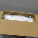 MATBEBY Queen Size Mattress Pad - Cooling Breathable Mattress Topper, Quilted Fitted Mattress Protector, Pillow Top Mattress Cover with 8-21" Deep Pocket, Soft, Machine Washable, White, 60x80 Inches