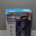 YIER Party Bluetooth Speaker:80W Peak Large Stereo Sound for Outdoor,Deep Bass,TWS,Loud with Lights,Portabe Wireless Big Speakers with Long Playtime,House,Projector,Movie