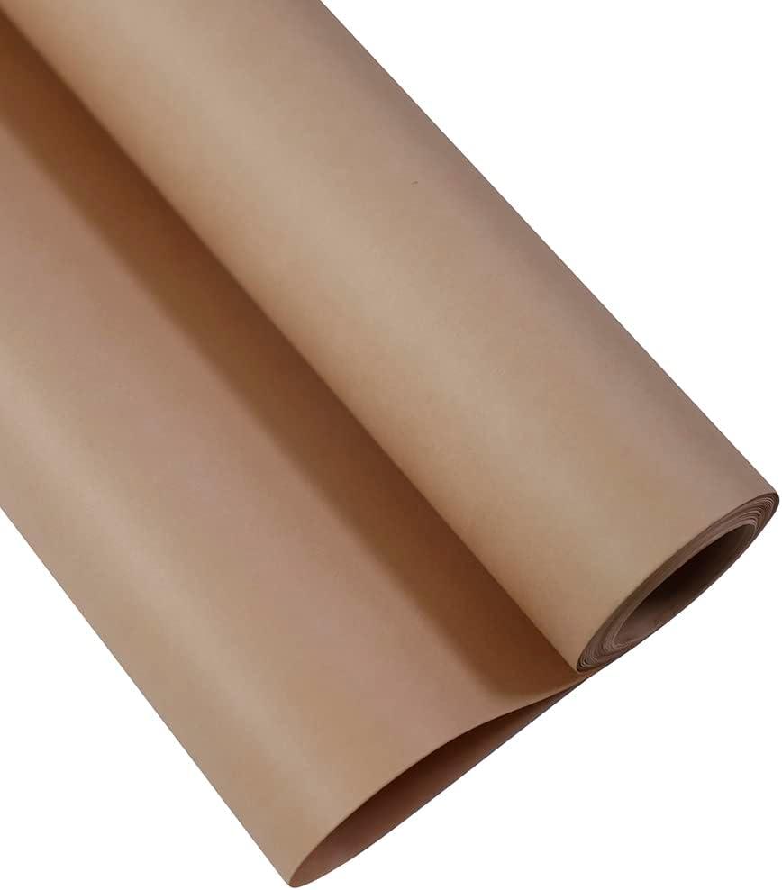 Waterproof Flower Bouquet Wrapping Paper, Solid Color Art Kraft Paper, Florist flowers Gift Wraps Christmas Mother's Day Deco 23.23 x 288 inches/roll (Color 20 (Khaki))