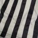 Syhood Referee Shirt Costume Men Women, Whistle Black and White Striped Football Soccer Official Ref Shirt Jersey (Large)