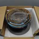 M MCIRCO Glass Mixing Bowls with Lids, 4 Packs Glass Bowl Set, Nesting Bowls for Meal Prep, Food Storage, Bowls For Cooking, Baking, BPA-Free, 0.8/1.7/1.6/2.9/4.8 Qt