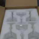 Crystal Coupe Glasses Set of 6, 6.8oz Cocktail Glasses, Champagne Coupe, Martini, Perfect For Parties, Gifts, Aniversary