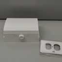 Outlet Cover BOX Baby Proofing (1-Pack) Patented Dual-Lock for Much Better Toddler Proofing, Easy Operation, Simple 3 Step Install with Included Screws. Provides Extra Space Inside for Plugs,Adapters (White)