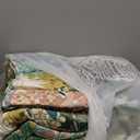 Levtex Home - Ashika Quilt Set - King Quilt and Two King Shams - Tropical - Green, Blush, Ochre, Grey and Cream - Quilt (106x92in.) and Shams (20x36in.) - Reversible - Cotton