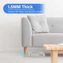 Sideways Vent Extender for Under Furniture, Air Floor Vent Deflector Fits Vents 3" - 6" Wide (1PCS)