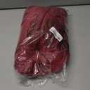 10x10FT Burgundy Backdrop Curtains for Wedding Parties, Wrinkle Free Photo Backdrop Curtains for Wedding Birthday Party Baby Shower, Fabric Drape with Rod Pockets 5ft x 10ft, 2 Panels