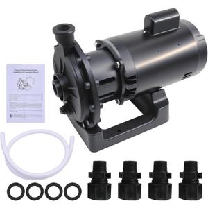 PB4-60 Pool Booster Pump 3/4 HP with Hose Kit,Compatible with Polaris Vac-Sweep 280/380/3900 Sport,1440 GPH,140 Ft Lift,Pure Copper Motor, Ultra Quiet