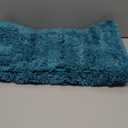 MIULEE Teal Bathroom Rugs, Soft Absorbent Microfiber Bath Rugs Non Slip Quick Dry Fluffy Bath Mats for Bathroom Floor Tub Showers, Machine Washable, 20x30 Inch