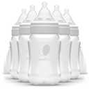 Evenflo Feeding Premium Proflo Venting Balance Plus Wide Neck Baby, Newborn and Infant Bottles - Helps Reduce Colic - 9 Ounce (Pack of 6)