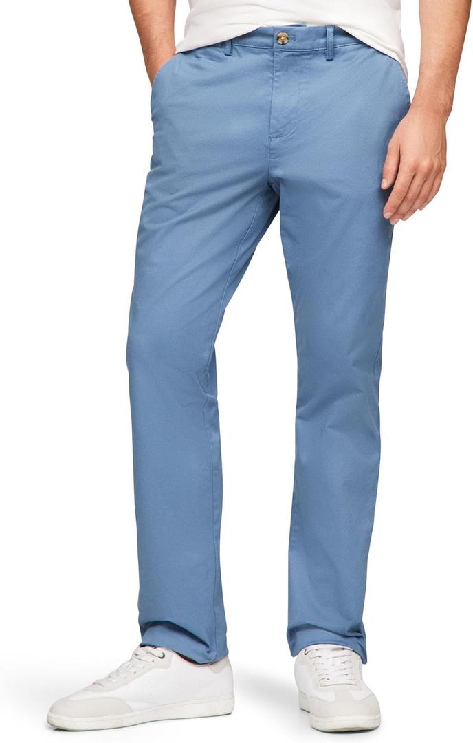 Tommy Hilfiger Chino Pants Custom Fit (32W x 30L, Captains Blue)