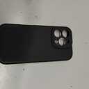 LOVE 3000 Designed for iPhone 16 Pro Case, Premium Silicone with [Soft Anti-Scratch Microfiber Lining] Shockproof Protective Phone Case for Men Women Girls 6.3", Black