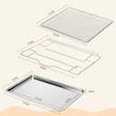 New upgrade Air Fry Tray for 30" Oven with Drip Pan, Compatible with Frigidaire Wall Ovens, Ranges, and Wall Oven/Microwave Combinations