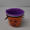 Amazon.com: Holady 4 Pack Halloween Trick or Treat Pumpkin Bucket Jack O Lantern Candy Basket Halloween Party Supplies Pumpkin Pails with Handle (4 Color) : Home & Kitchen