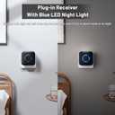 Wireless Doorbell Chime for Blink video Doorbell (1st gen)/(2nd gen) for Home, Long Range and Mutiple Chimes, Led Indicator Door Chime for Home/Office/Classroom