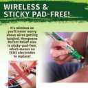 Hempvana Rocket Pain Relief Pen, As Seen On TV, Wireless TENS Therapy, Portable Muscle Stimulator - Same Technology Used by Doctors - Muscle Pain Relief -9 Adjustable Intensity Settings-3 Unique Heads