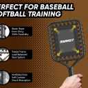 Upgrade Baseball Fungo Bat, Lightweight Training Tool for Pop Fielding Practice, Ground Balls & Line Drives, Softball Trainer for Beginners with Coaches