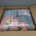 12 Pcs Christmas Throw Blankets with Ribbon Xmas Fleece Blankets Gingerbread Snowman Lightweight Soft Warm Plush Couch Throw for Living Room Home Decor(60 x 80 Inch)