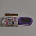 Plumeet Kids Alarm Clock Large Digital LCD Travel Alarm Clocks with Snooze and Night Light - Ascending Sound and Handheld Size - Best Gift for Kids (Purple)